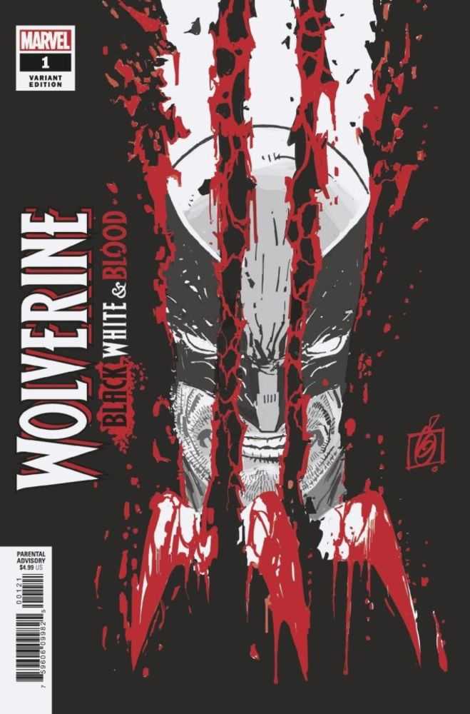 Wolverine: Black, White & Blood #1 (of 4) (Garney Variant)