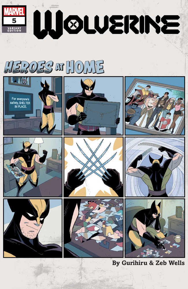 Wolverine [2020] #05 (Heroes At Home Variant)