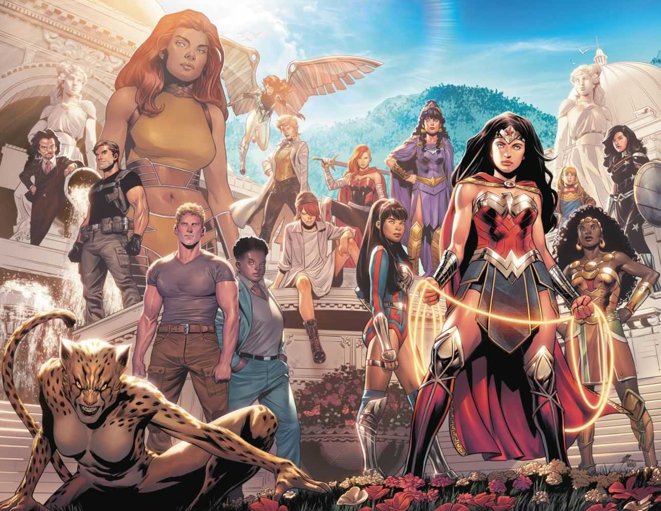 Wonder Woman [2016] #770 (Cover B Moore Wraparound Variant)