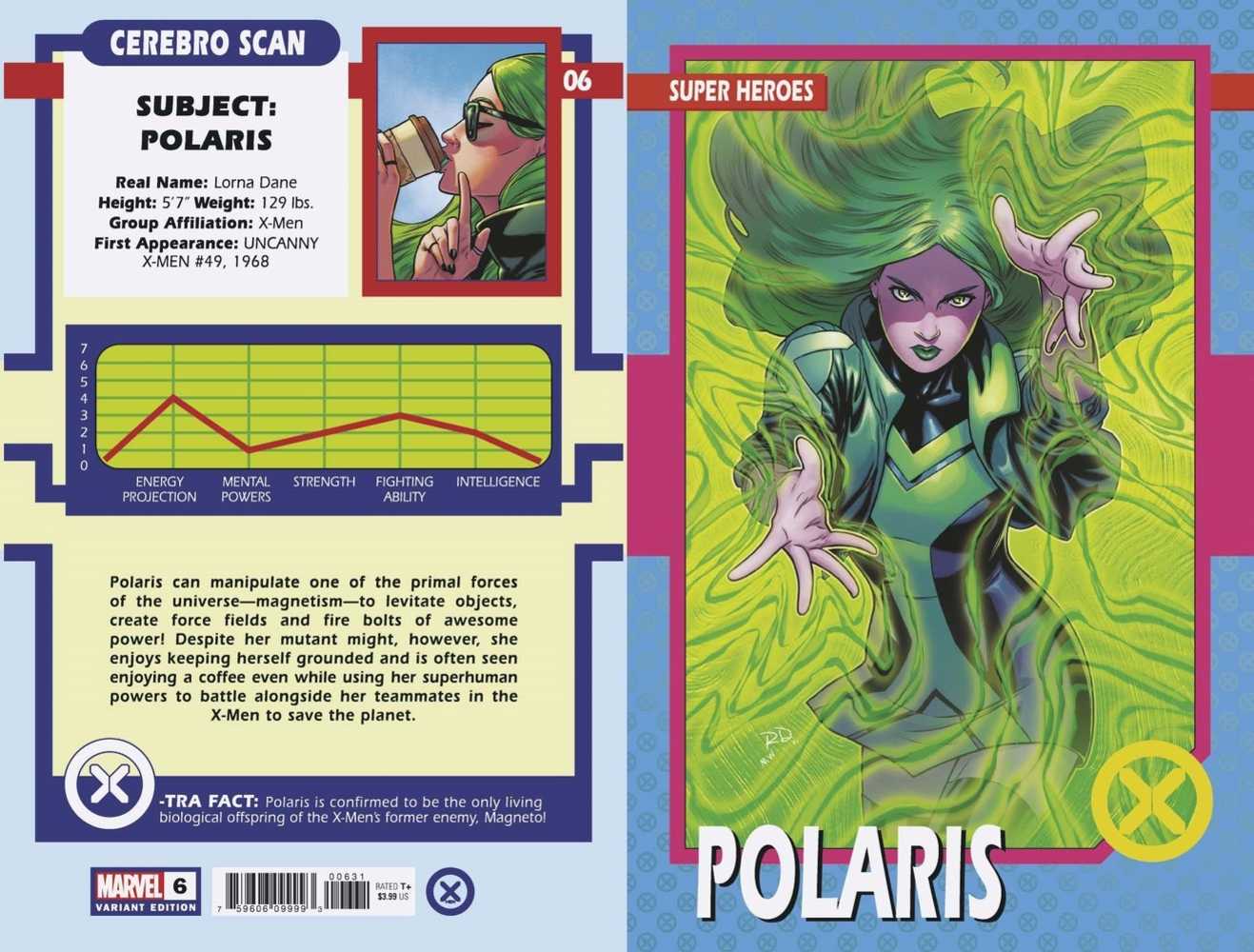 X-Men [2021] #06 (Dauterman Trading Card Variant)