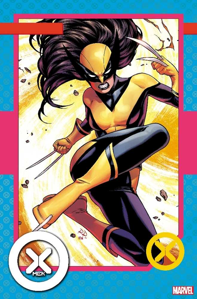 X-Men [2021] #08 (Dauterman Trading Card Variant)