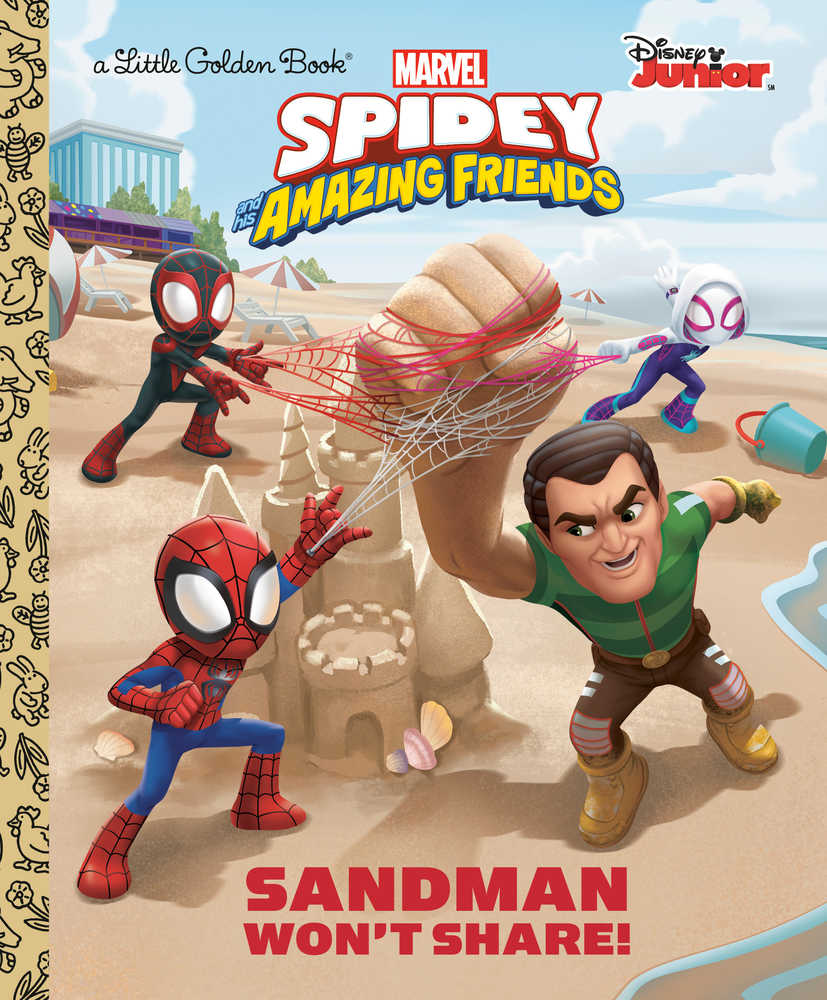 Spidey & His Amazing Friends: Sandman Wont Share Little Golden Book