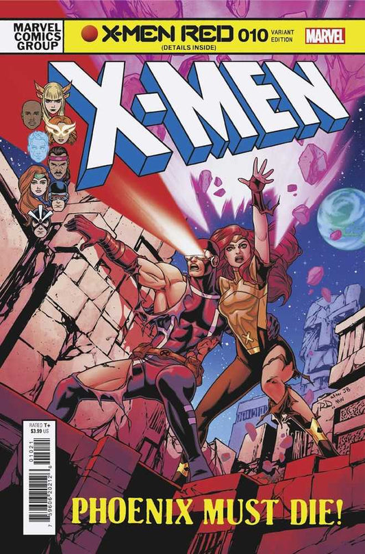 X-Men Red #10 Dauterman Homage Variant (2022 Series)