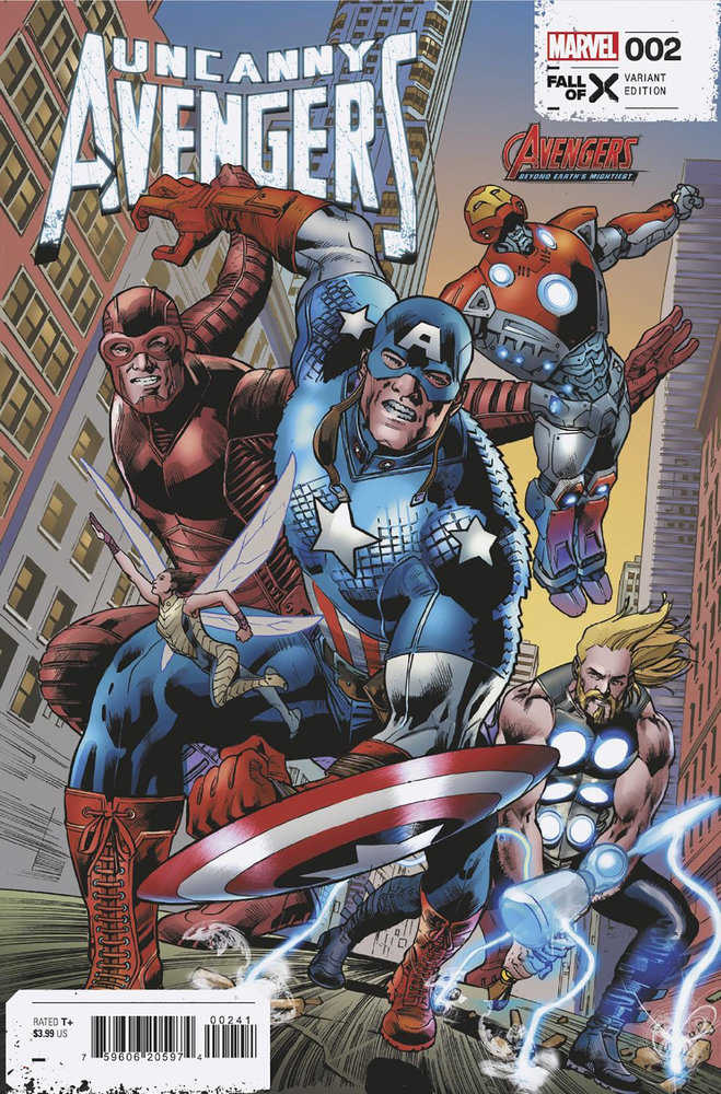 Uncanny Avengers [2023] #2 (of 5) (Bryan Hitch Avengers 60th Variant) [Fall]