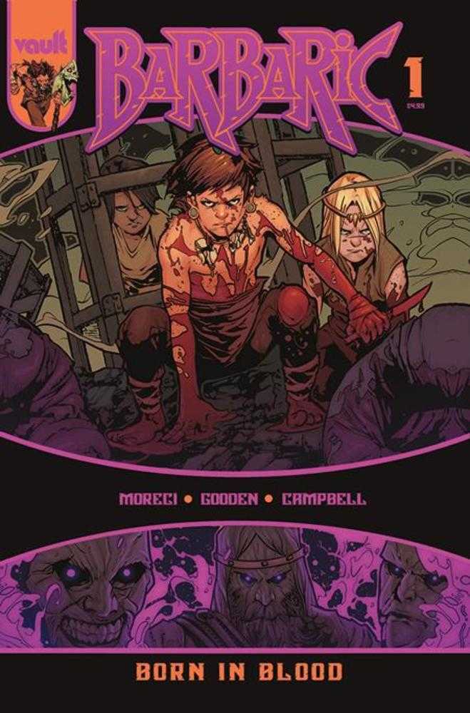 Barbaric Born In Blood #1