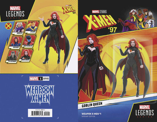 Weapon X-Men [2024] #1 (of 4) (X-Men '97 Goblin Queen Action Figure Variant)
