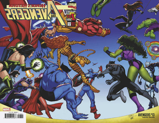 Avengers #13 (Ron Lim Wraparound)  [FHX]