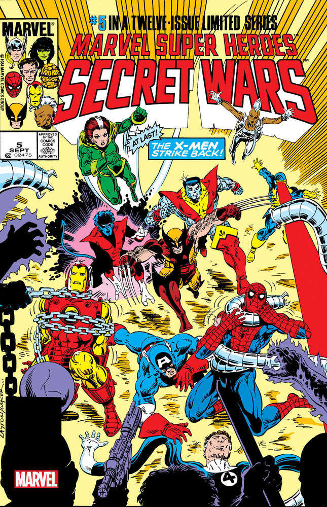 Marvel Super Heroes: Secret Wars #05 [Facsimile Edition] (Foil Variant)