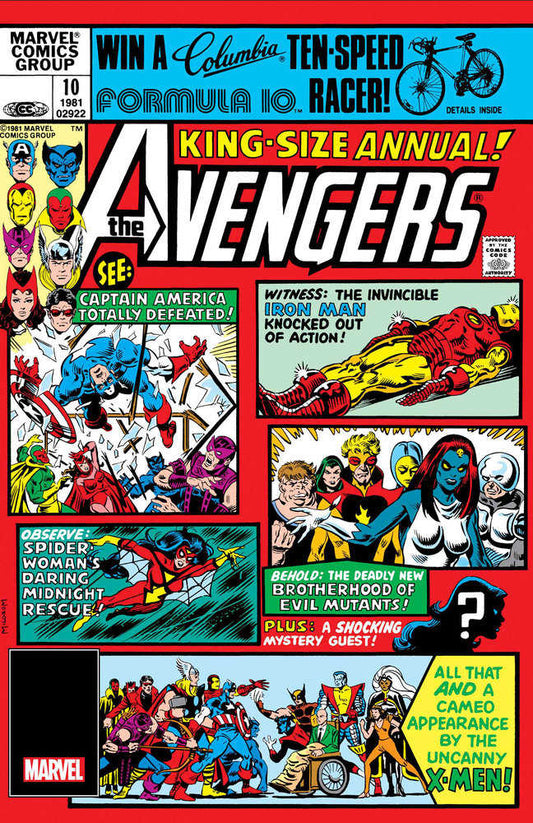 Avengers Annual #10 [Facsimile] (Foil Variant)