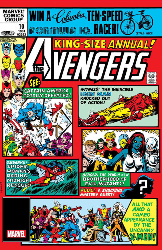 Avengers Annual #10 [Facsimile] (Foil Variant)