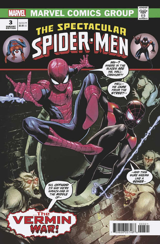 Spectacular Spider-Men [2024] #03 Garbett Homage Variant