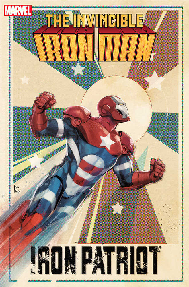 Invincible Iron Man [2023] #19 (Reis Iron Patriot Variant)