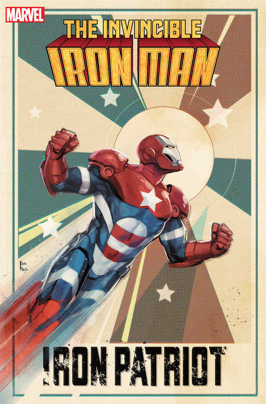 Invincible Iron Man [2023] #19 (Reis Iron Patriot Variant)