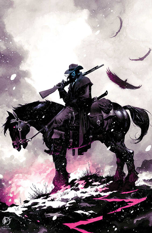 BRZRKR: A Faceful of Bullets #1 (Cover E 1:10 virgin variant)