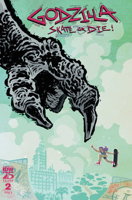 Godzilla: Skate Or Die #2 (of 5) (Cover B)