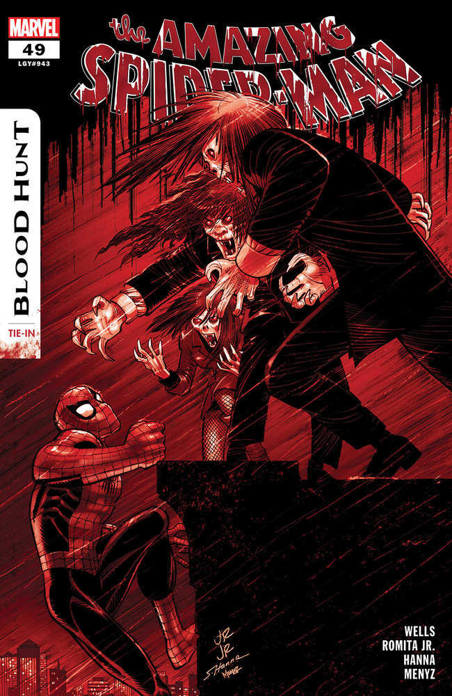 Amazing Spider-Man [2022] #49 (Blood-Soaked 2nd Print) [BH]