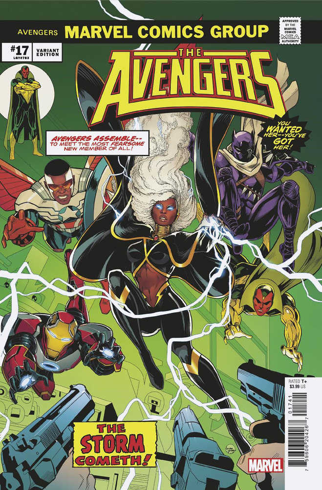 Avengers [2023] #17 (Vecchio Homage Variant)