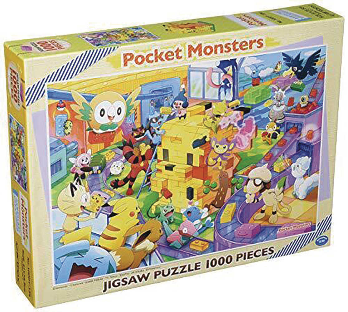 Pokemon Lets Make It Together Pikachu 1000pc Ensky Puzzle (N
