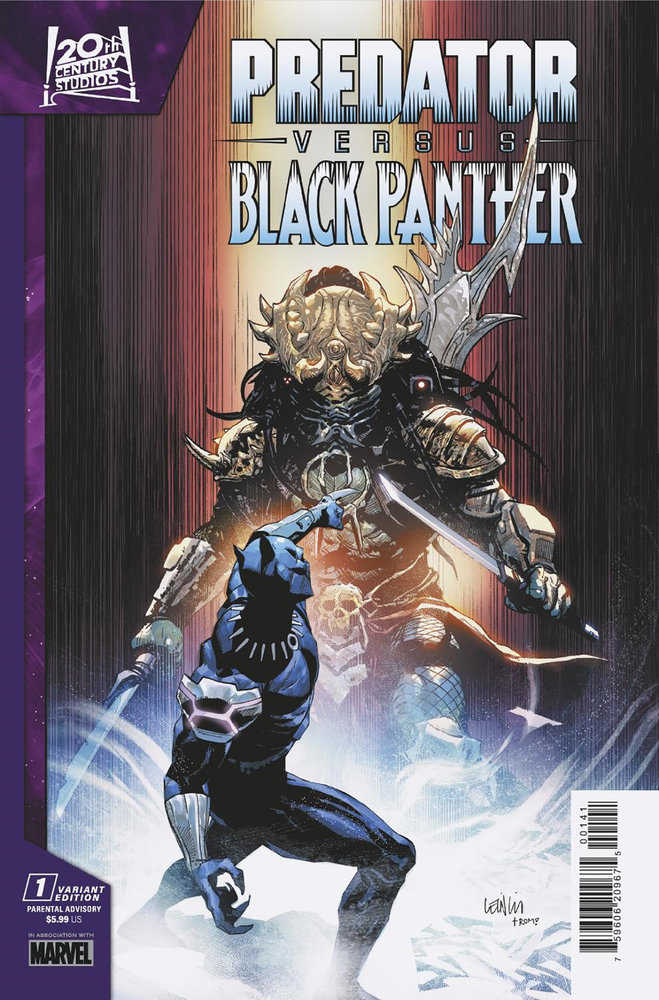 Predator vs. Black Panther #01 (of 4) (Yu Variant)
