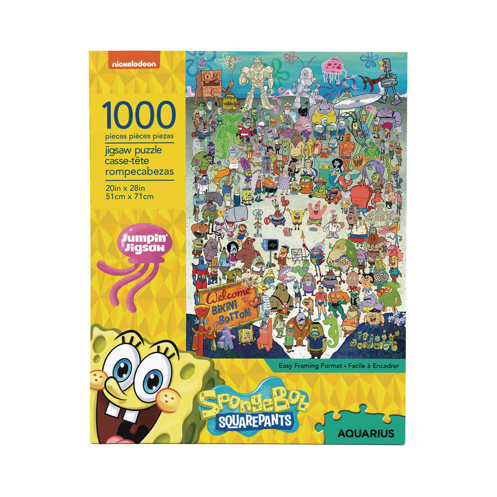 Spongebob Squarepants Cast 1000 Pc Puzzle