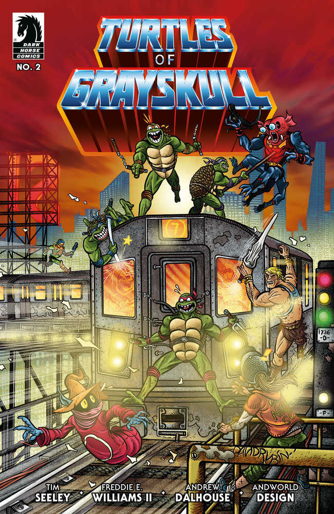 Masters of the Universe / Teenage Mutant Ninja Turtles: Turtles Of Grayskull #2 (of 4) (Cover C David Rubín)