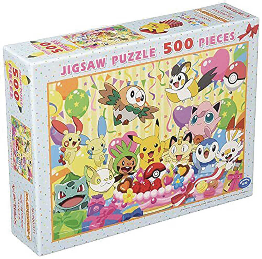 Pokemon Lets Eat Together Celebration Cake 500pc Puzzle (Net