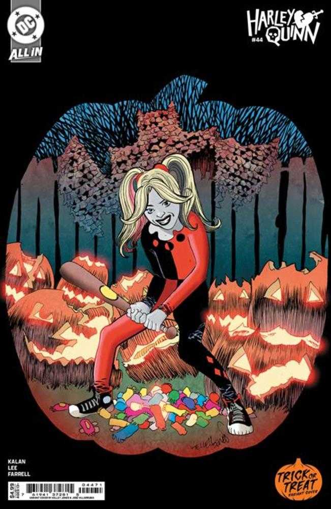Harley Quinn [2021] #44 (Cover D Kelley Jones Trick Or Treat Card Stock Variant)