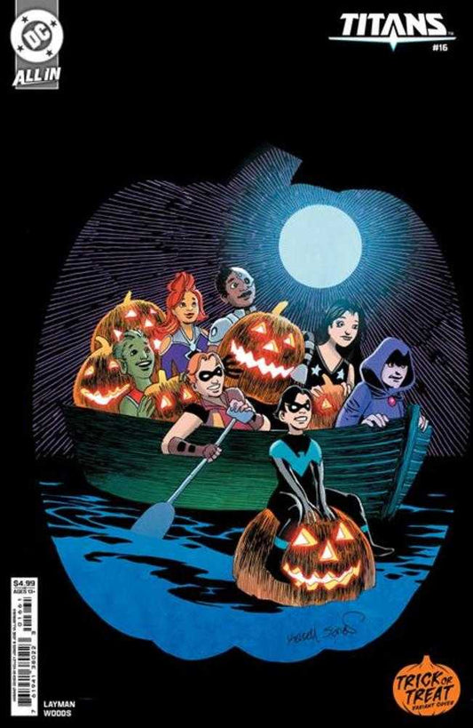 Titans #16(D) Trick Or Treat Card Stock Variant (2023 Series)