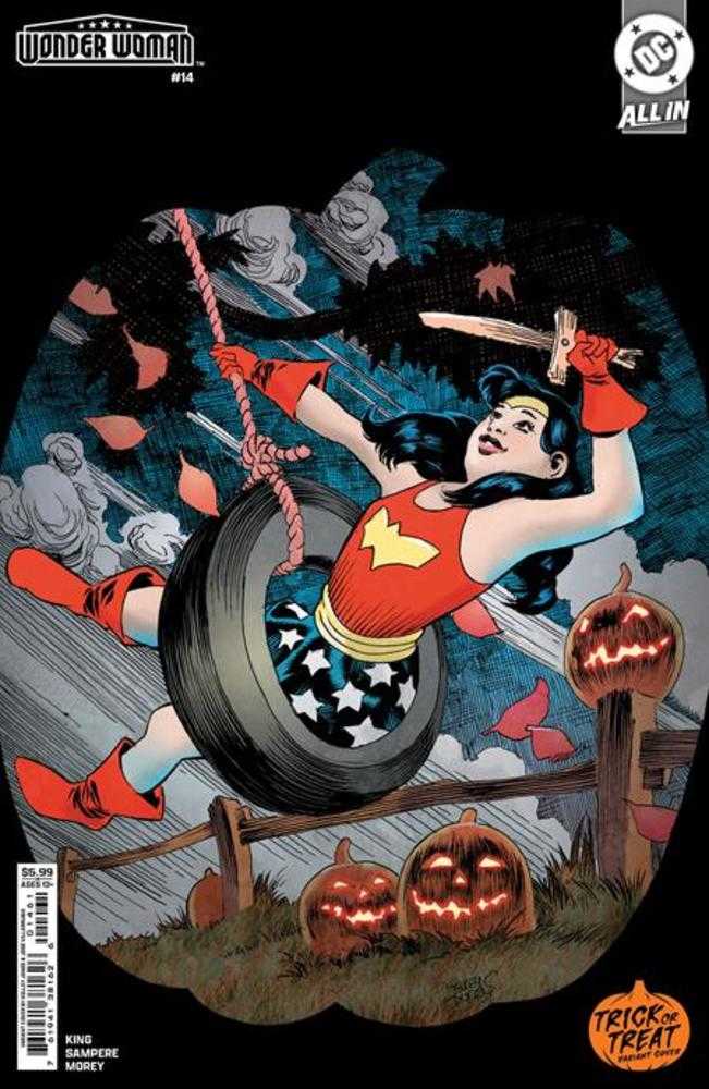 Wonder Woman #14(D)Trick Or Treat Card Stock Variant