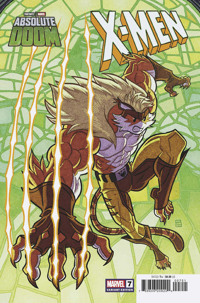 X-Men [2024] #07 (Marvel Fortnite Meowtooth Variant)
