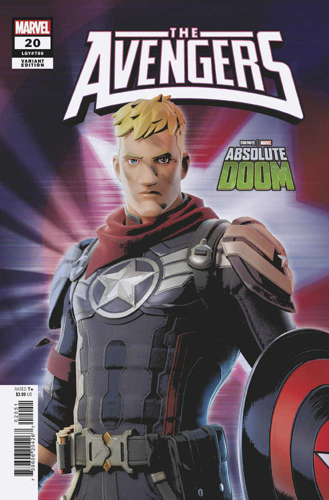 Avengers #20 Fortnite Captain Jones Variant (2023 Series)