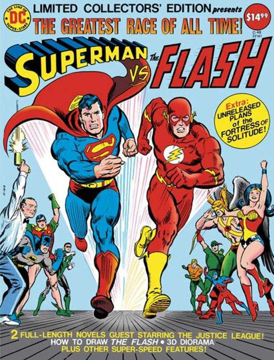 Limited Collectors Edition #48 Superman vs The Flash Facsimile Edition