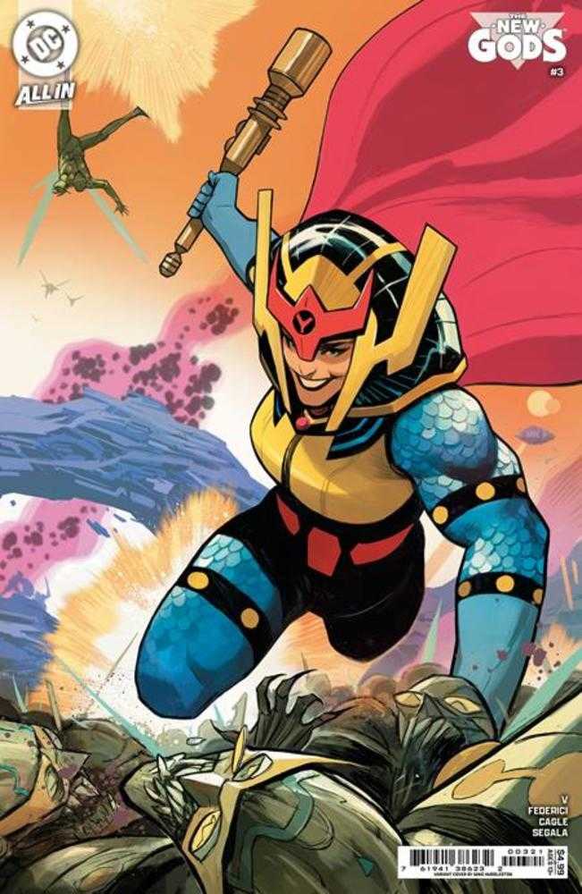 New Gods [2024] #03 (of 12) (Cover B Mike Huddleston Card Stock Variant)