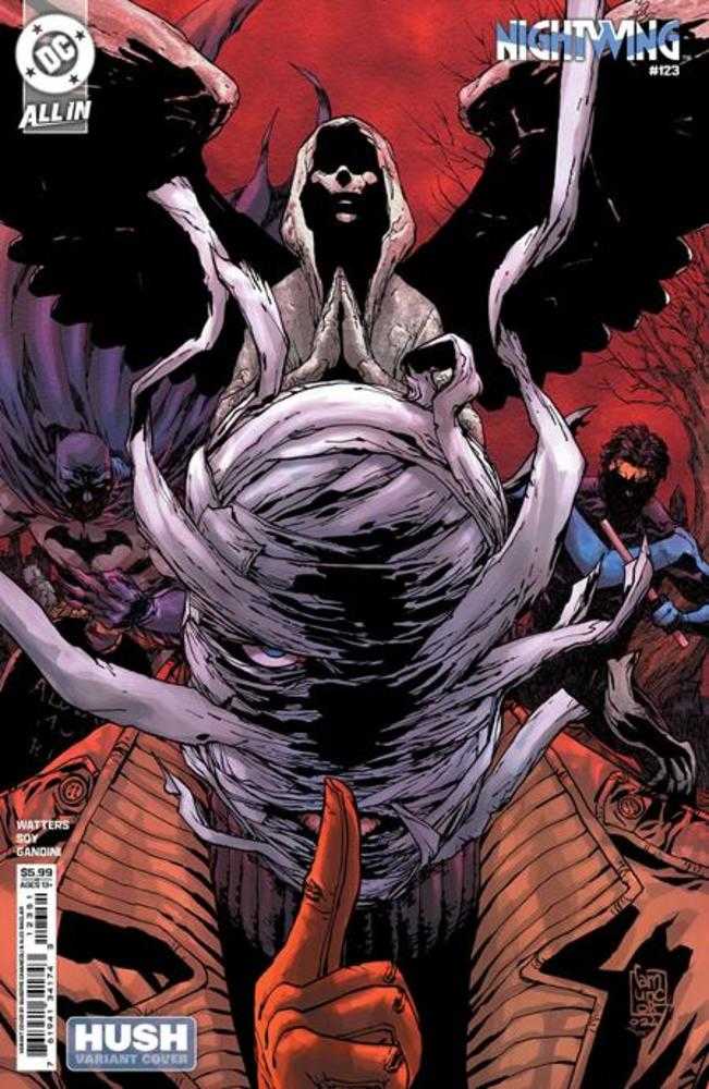 Nightwing [2016] #123 (Cover D Giuseppe Camuncoli Hush Card Stock Variant)