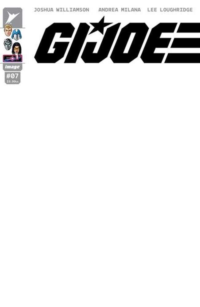 G.I. Joe [2024] #07 (Cover G Blank Sketch)