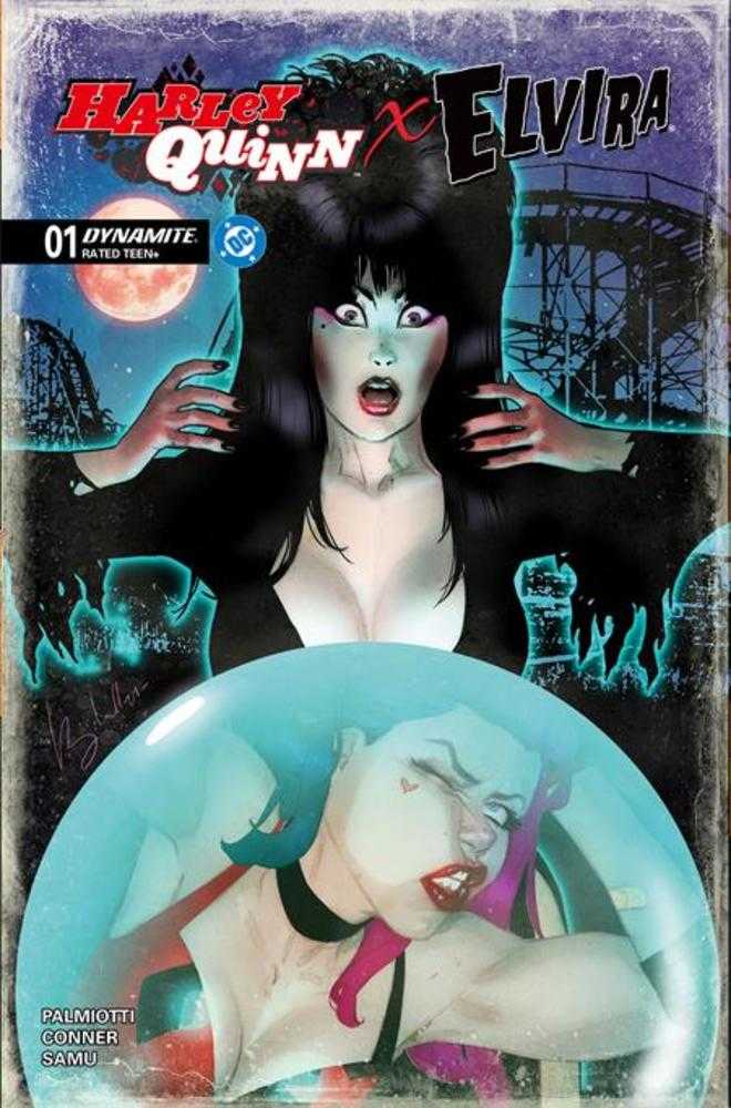 Harley Quinn X Elvira #1 (Cover D Ben Caldwell)