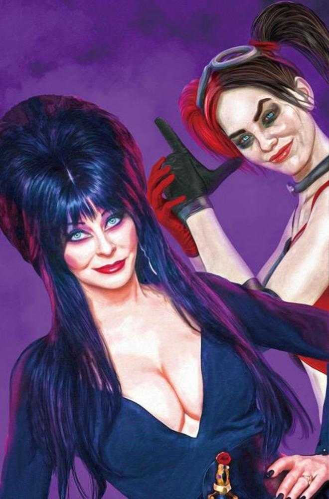 Harley Quinn X Elvira #1 (Cover I Mark Spears Foil Full Art)