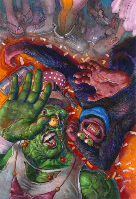 Toxie Team Up #3 (of 5) (Cover C Fred Harper Exclusive Trading Card) (Mature)