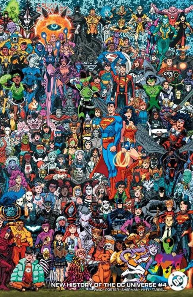 New History Of The DC Universe #4 (Of 4) (Cover D Scott Koblish Legacy Wraparound)