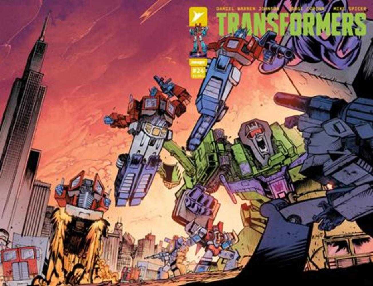 Transformers [2023] #24 (Cover F Daniel Warren Johnson Wraparound)