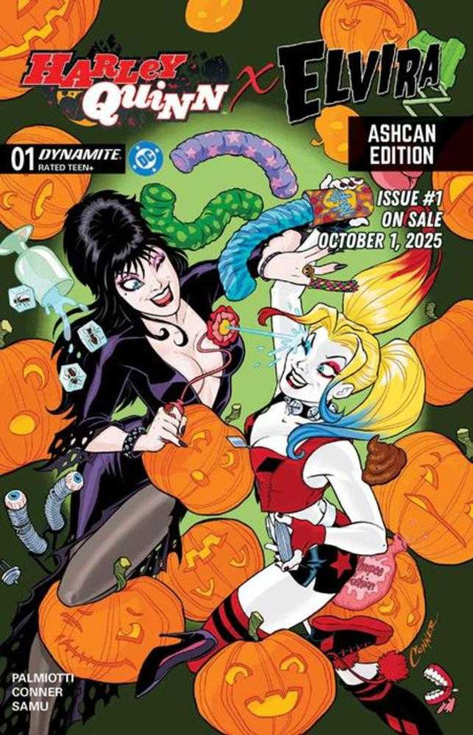 Harley Quinn X Elvira #1 (Ashcan Promo)