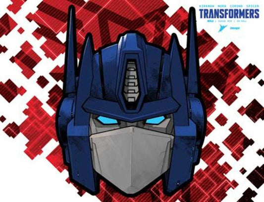 Transformers #25 (Cover J Foil Die Cut Mask Variant)