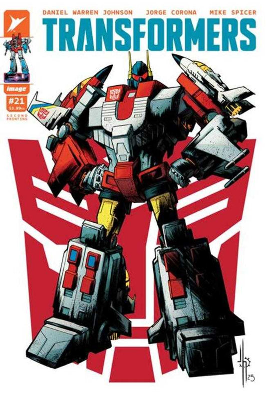 Transformers #21 (2nd Print Cover B Jason Howard)
