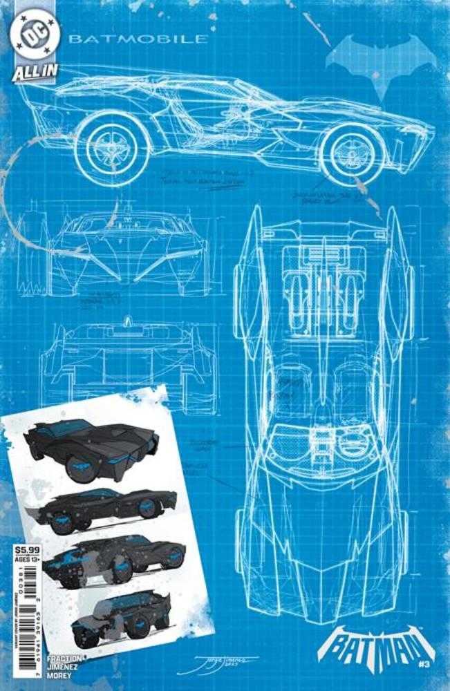Batman [2025] #03 (Cover E Jorge Jimenez Bat Gadget)