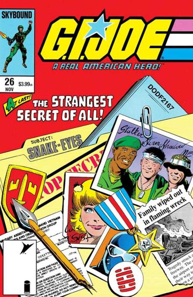 G.I. Joe A Real American Hero #26 (Hama Files Edition)