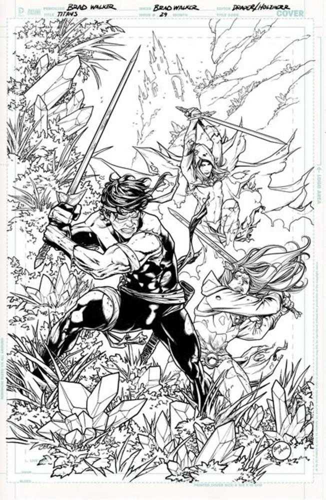 Titans [2023] #29 (Cover B Brad Walker) (DC K.O.)