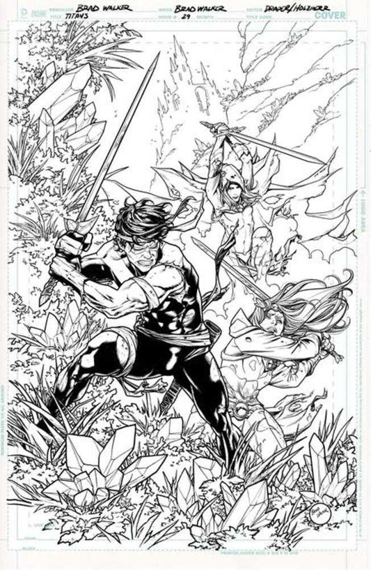 Titans [2023] #29 (Cover B Brad Walker) (DC K.O.)