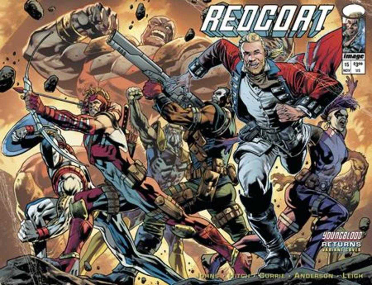 Redcoat #15 (Cover D Youngblood Team Up)