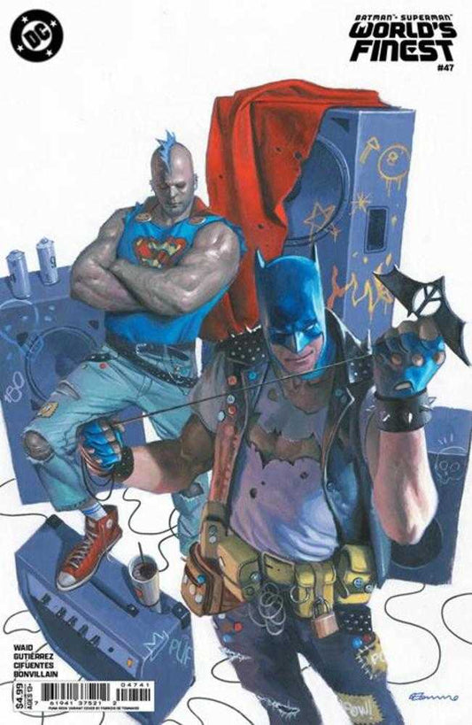 Batman Superman Worlds Finest [2022] #47 (Cover E Fabrizio De Tommaso Punk Rock Variant)