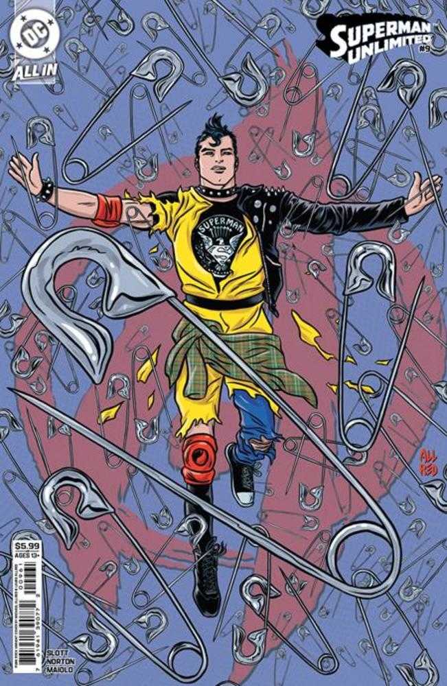 Superman Unlimited #09 (Cover F Michael Allred Punk Rock)